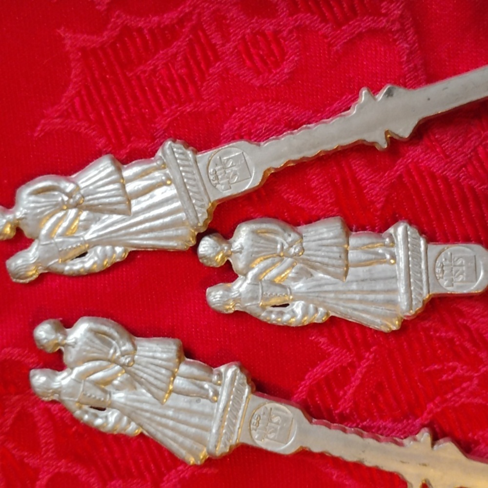 Vintage SPOONS SCHNAPPS German WEDDING  Unique GIFT 🎁